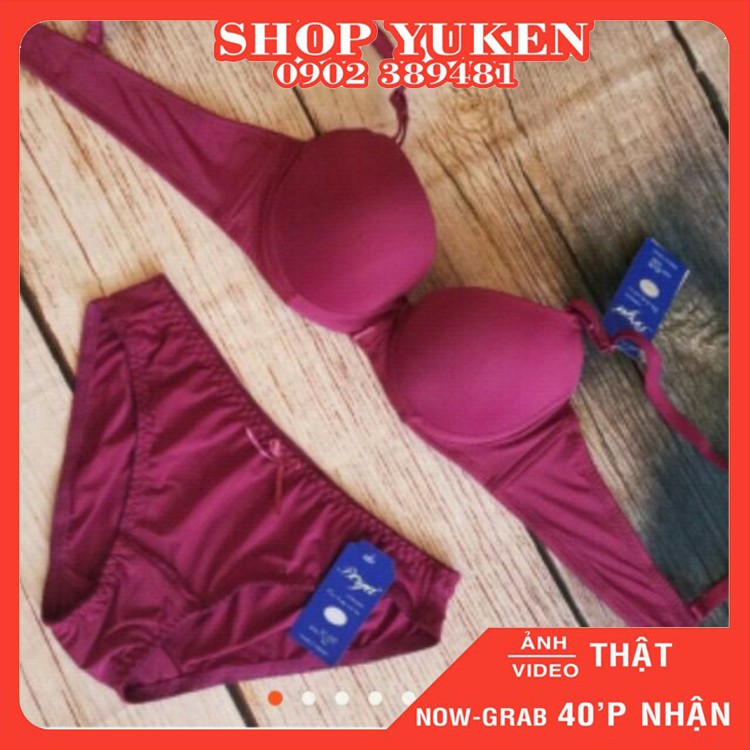 B029 Bộ  Đồ Lót Siêu  Độn  Tạo Khe . Bộ Đồ Lót Nữ Trơn Siêu Nâng Đẩy Hàng  Chính  Hãng