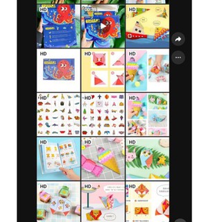 BỘ GẤP GIẤY FUN ORIGAMI 152 tờ