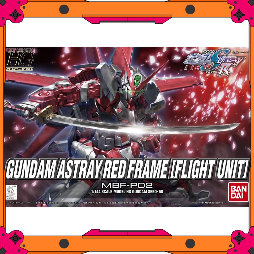 Mô hình Gundam HG CE Gundam Astray Red Frame Flight Unit