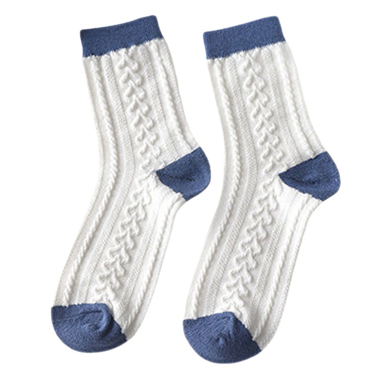 Vớ Cotton Họa Tiết Gấu Phong Cách Hàn Quốc Màu Sắc Thời Trang Cho Nữ