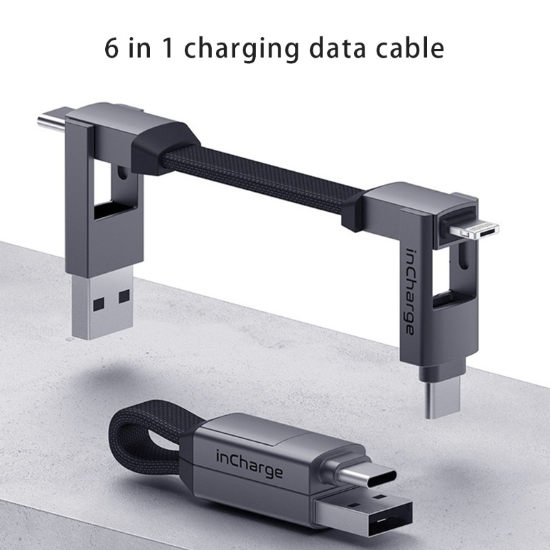 Dây Cáp Sạc / Truyền Dữ Liệu Đầu Usb Type C Có Nam Châm Chìa Khóa Tiện Dụng