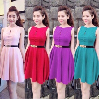 Đầm xoè ko kèm nịt