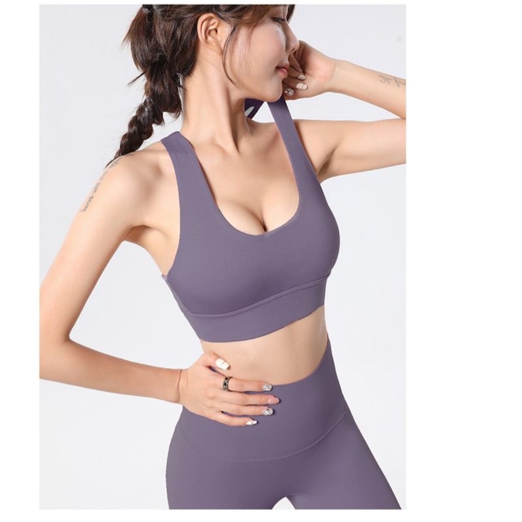 áo bra thể thao tập gym yoga nữ đan dây kc