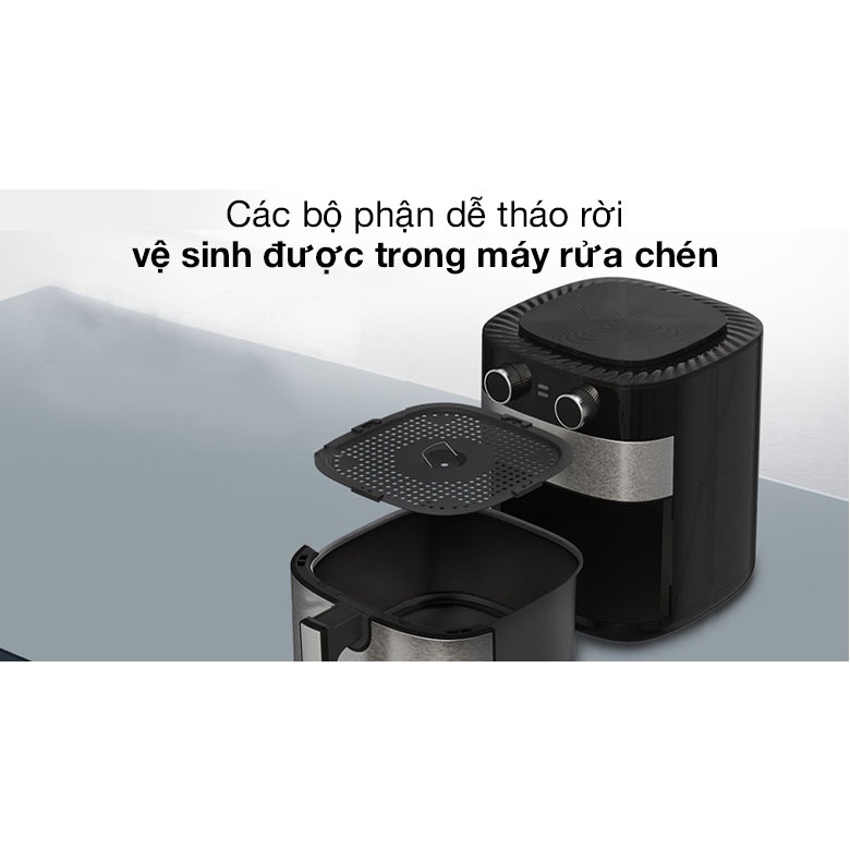 Nồi chiên không dầu Sunhouse SHD4026 6 lít BH 12 THÁNG