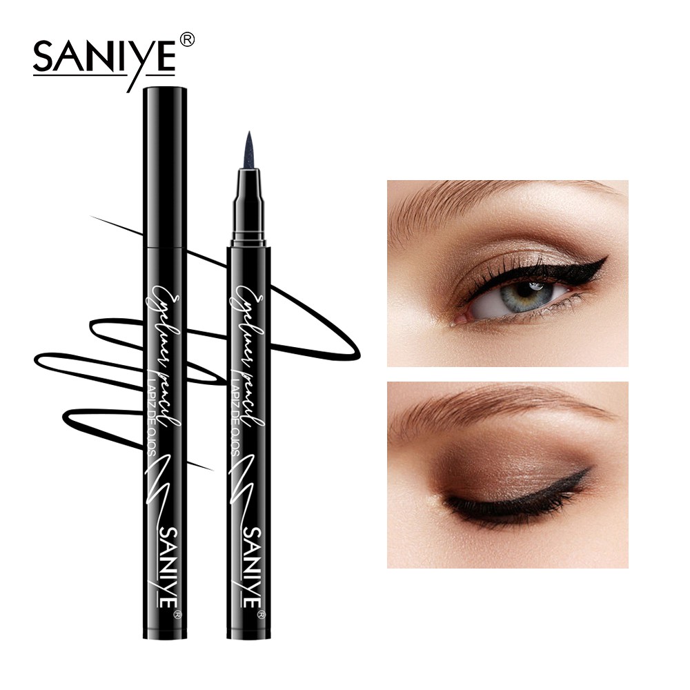 Eyeliner+Mascara SANIYE ZH4 Black Waterproof Eye Makeup 35g