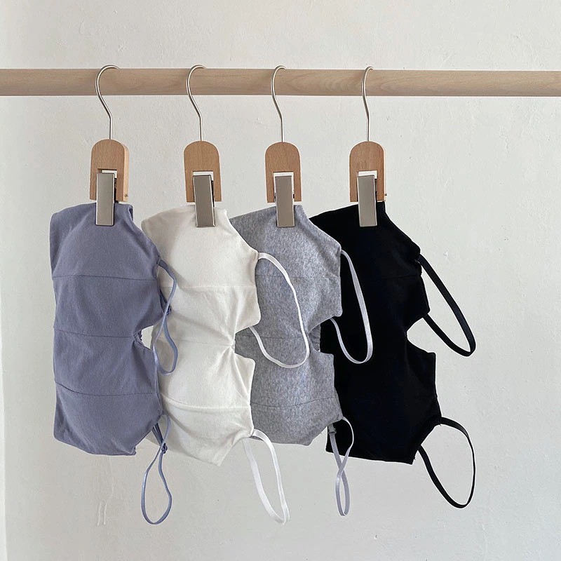 Áo Lót Nữ_ Áo Bra Nữ Cổ Khoét V Chun Lưng Siêu Xinh 990