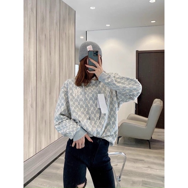 Áo Hoodie MLB Nỉ Da Cá Dày Dặn Full Tag Mác cho cả Nam và Nữ