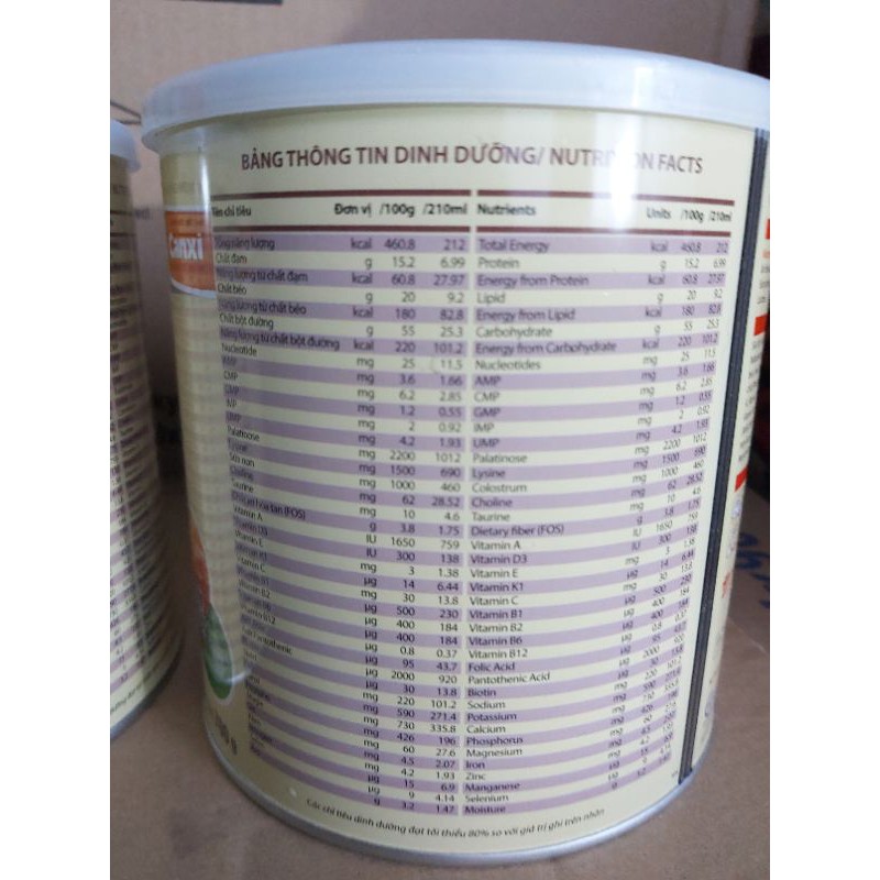 Sữa Nutrient Kao 700g