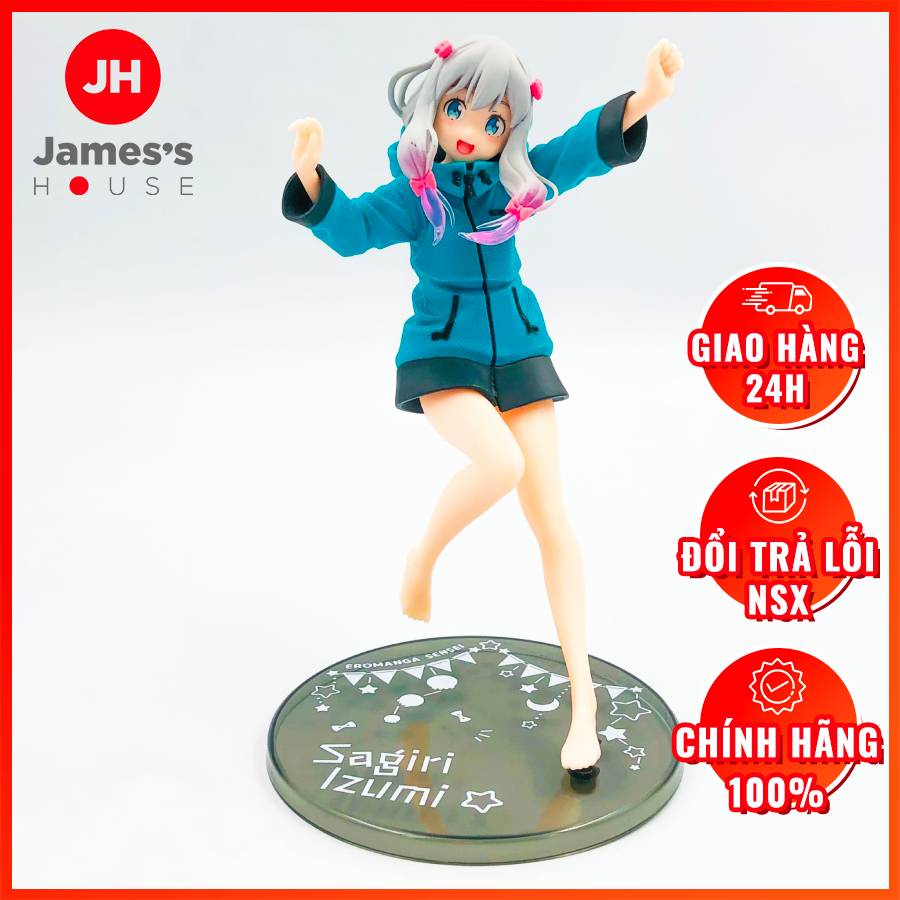 Mô Hình Figure Chính Hãng Anime Eromanga Sensei, Izumi Sagiri, Coreful Figure, Parka Ver. (TAITO) Nhật Bản