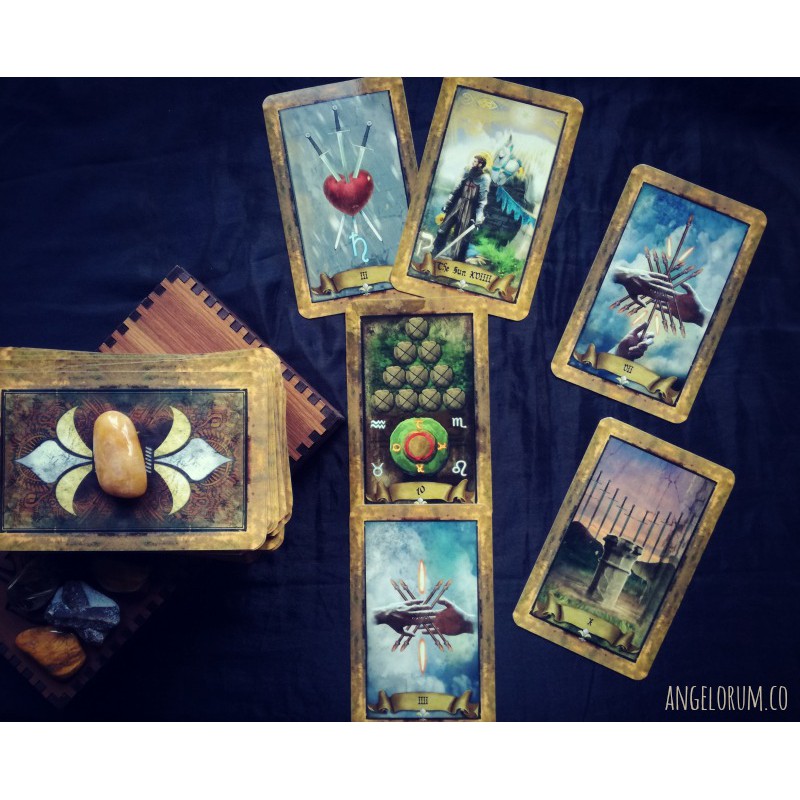 Bộ Bài Illuminati Tarot - Schiffer Publishing (Mystic House Shop) - Bài Gốc Authentic Chính Hãng 100%