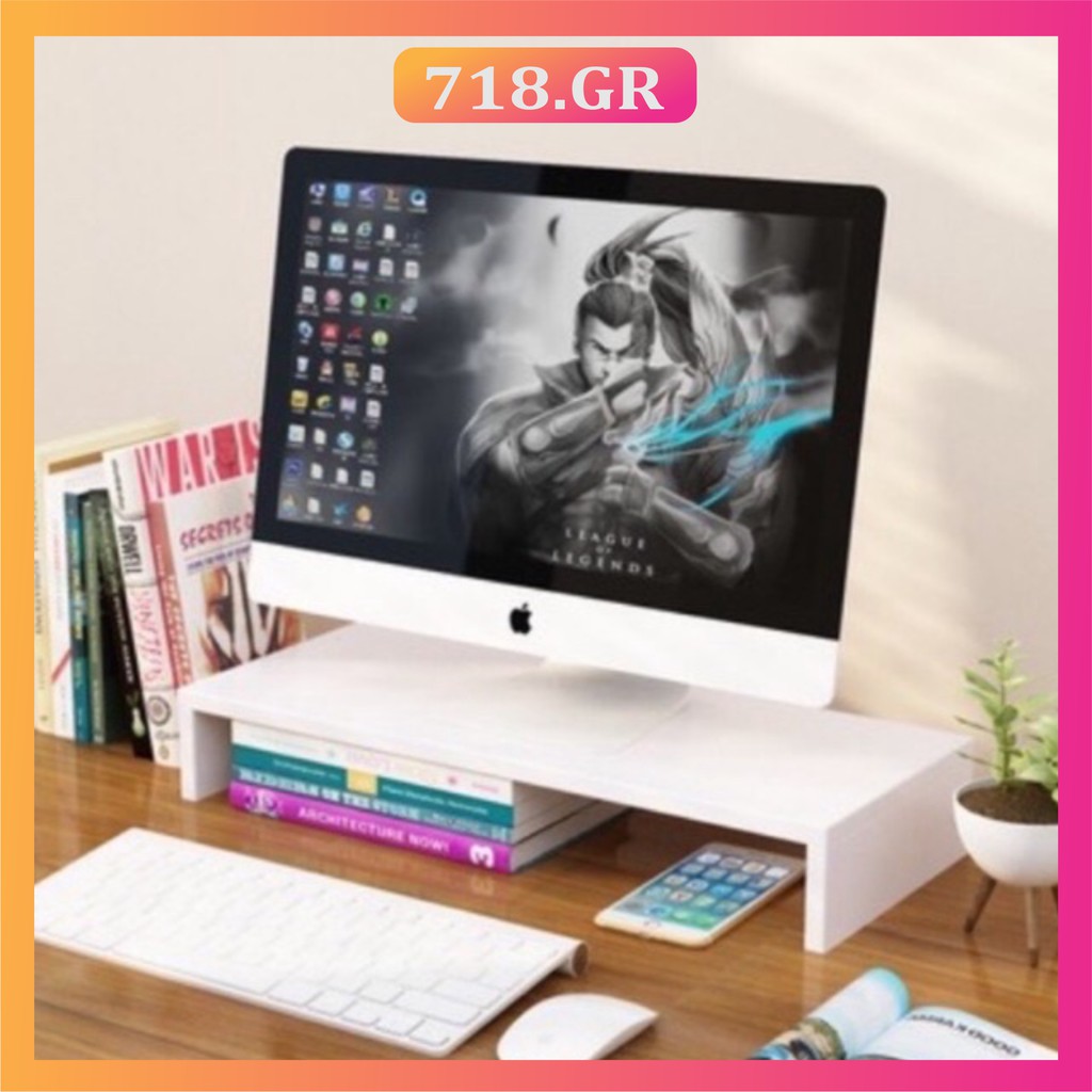 KỆ MÀN HÌNH MÁY TÍNH ĐỂ BÀN - LAPTOP DÀI 40CM