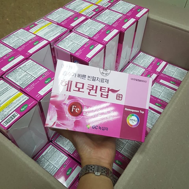 VIÊN UỐNG BỔ SUNG SẮT HEMOQUEEN TOP- NỘI ĐỊA HÀN QUỐC | BigBuy360 - bigbuy360.vn