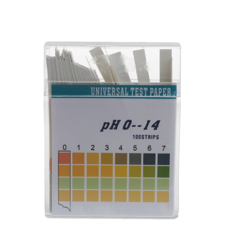 Bộ Dụng Cụ Kiểm Tra Sức Khỏe R * 100 Dải 0-14 PH Alkaline Chuyên Dụng
