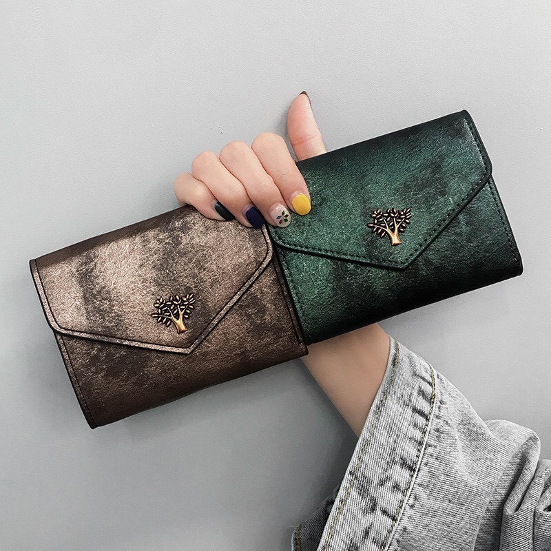 Ví cầm tay da đẹp nữ mini thời trang cao cấp VD164 | BigBuy360 - bigbuy360.vn