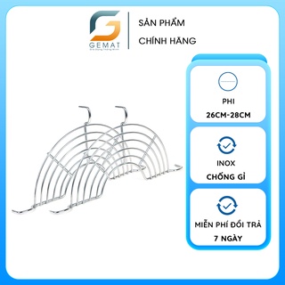 Vỉ gác chảo rán inox tiện lợi