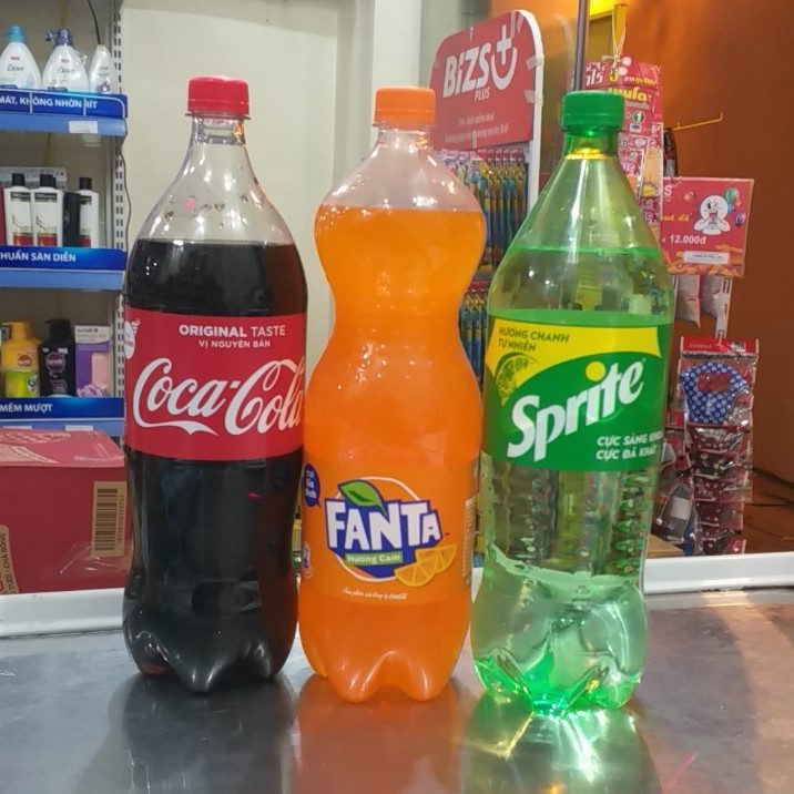 Nước ngọt 1.5lit coca /fanta / sprite