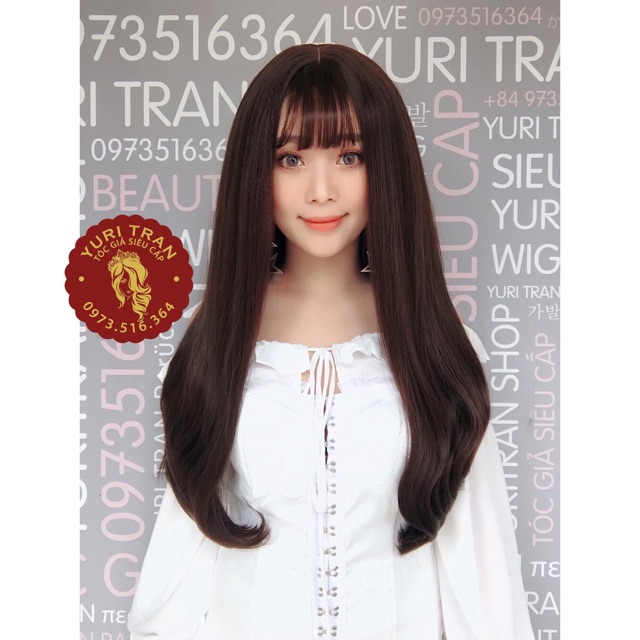 Tóc bộ siêu cấp YuriTran ( bộ cúp C70 socola)