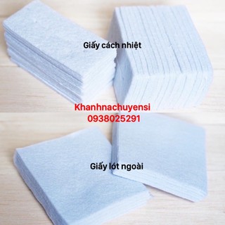 Giấy cách nhiệt - Giấy lót ngoài uốn setting bịch 20 miếng chuyên dụng cho salon tóc chuyên nghiệp
