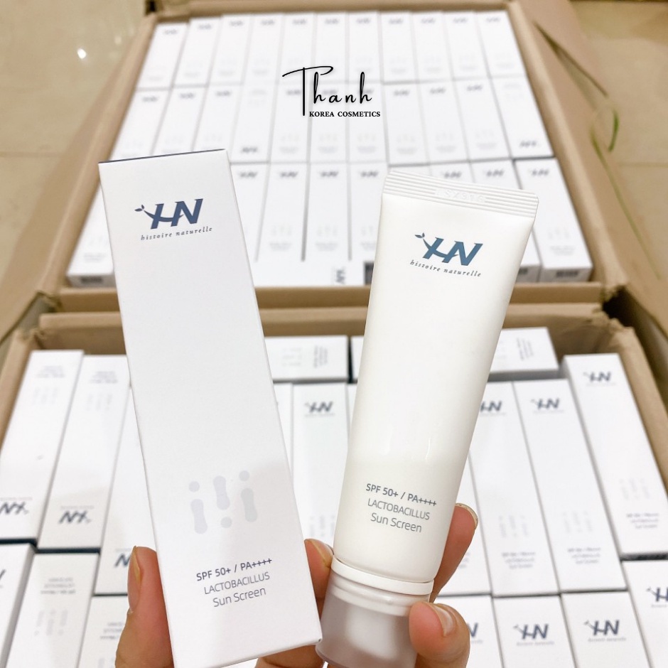Kem Chống Nắng Histoire Naturelle Cho Da Mụn, Kiềm Dầu Và Dưỡng Trắng SPF 50+/ PA ++++ 50ml
