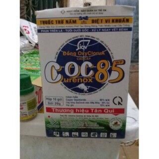 Thuốc trừ nấm - diệt vi khuẩn COC85 gói 20g