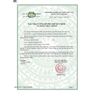 Cốm lợi sữa Galactogil (24 gói), Pháp