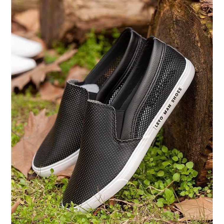 LY13 - Giày Slipon Nam - Chính hãng LEYO – Giày lười vải nam - Hàng mới nhất | BigBuy360 - bigbuy360.vn