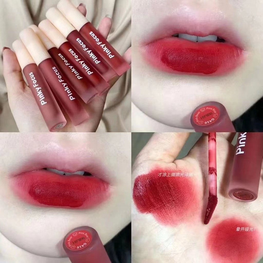 [Hàng mới về] Son môi trang điểm dạng lỏng nhiều màu sắc tùy chọn thời thượng lâu trôi