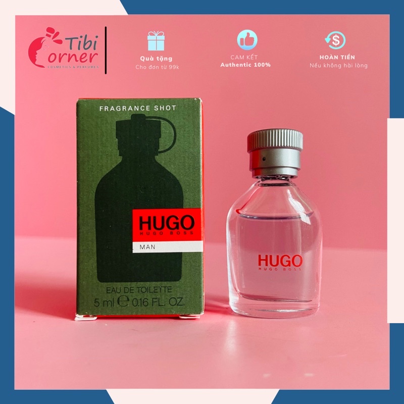 Nước Hoa Nam Hugo Boss Hugo Man EDT 5ml Chính Hãng