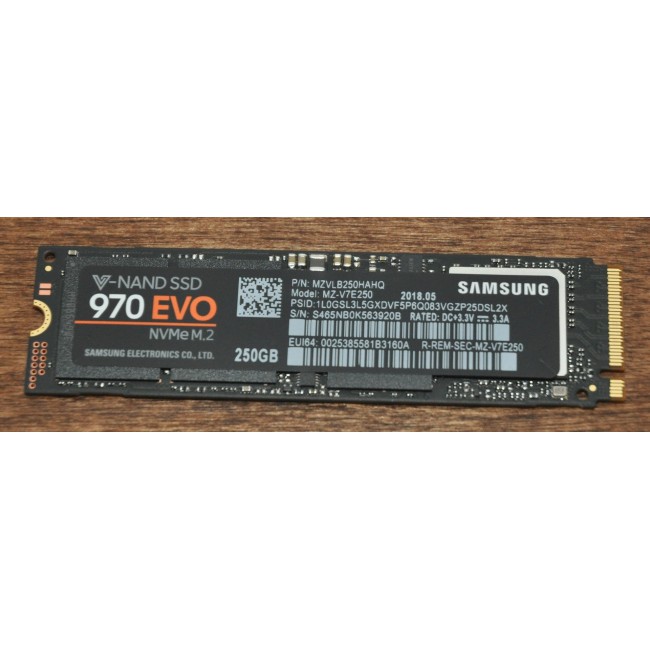 Ổ cứng SSD Samsung 970 EVO NVMe M.2 250GB | BigBuy360 - bigbuy360.vn