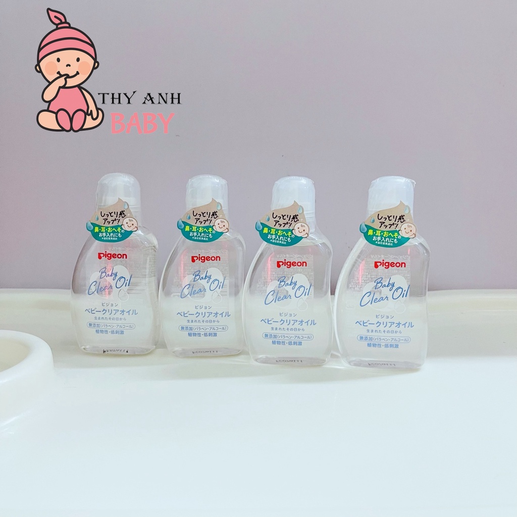 Dầu Massage Body Pigeon Cho Bé Nhật Bản 80ml