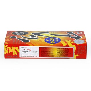Bao Cao Su Gân Gai Siêu mỏng Sagami Are Are, Nhật Bản (hộp 10 chiếc)