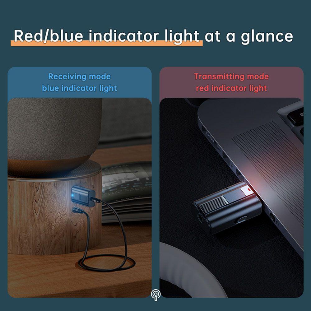 Usb Nhận Tín Hiệu Bluetooth 5.0 2 Trong 1