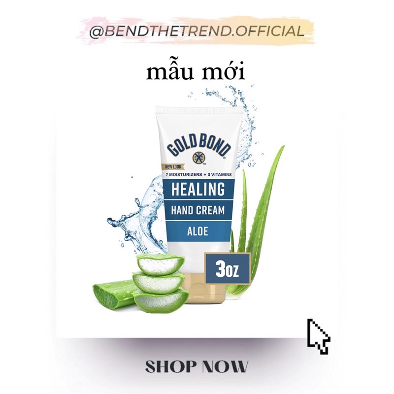 KEM DƯỠNG TAY GOLD BOND HEALING HAND CREAM