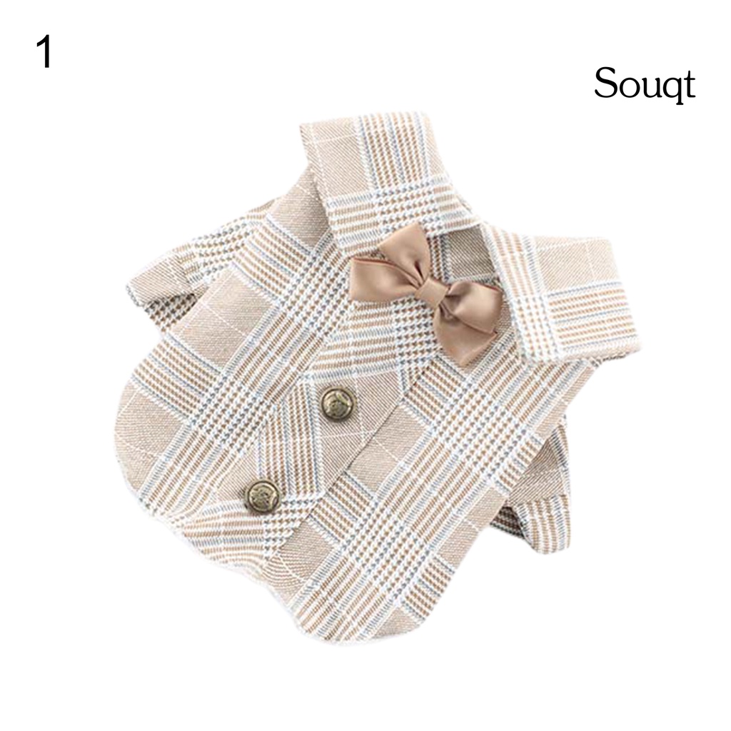 Đầm Kẻ Sọc Caro Dễ Thương Cho Thú Cưng