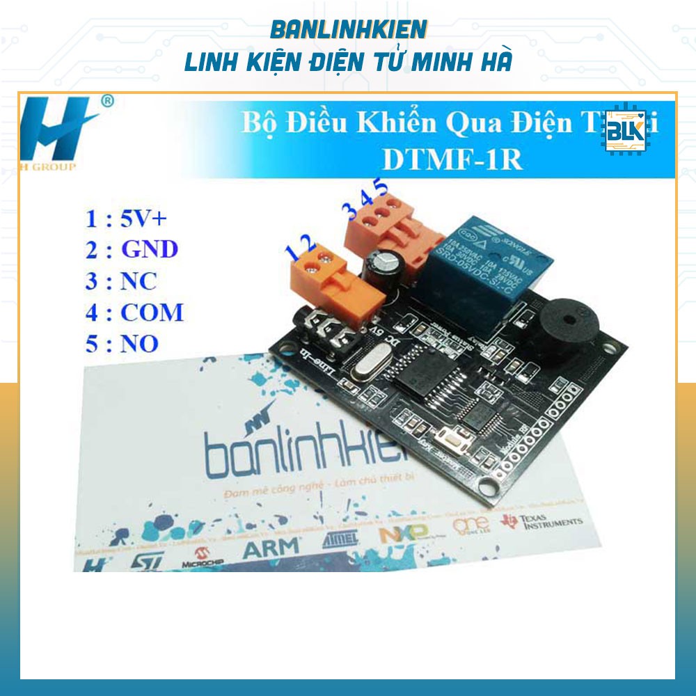 Bộ Điều Khiển Qua Điện Thoại DTMF-1R