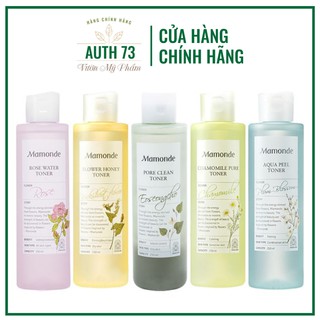 [ TO 250ml]NƯỚC HOA HỒNG MAMONDE TONER 250ML