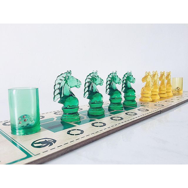 Bộ cờ cá ngựa độc đáo Resin
