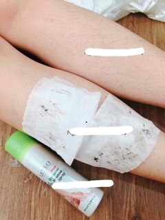 Xịt tẩy lông dạng bọt