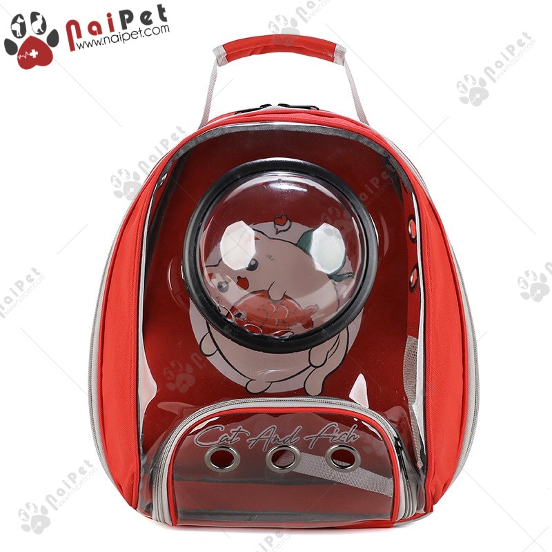 Ba Lô Vận Chuyển Phi Hành Gia Trong Suốt Cho Thú Cưng