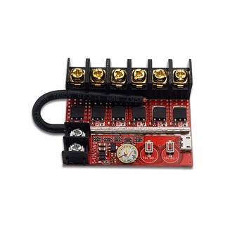 Mạch vẫy Solantech 6 Kênh Công Suất (30A/Kênh)