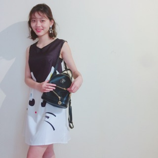 Váy xuông hình mèo