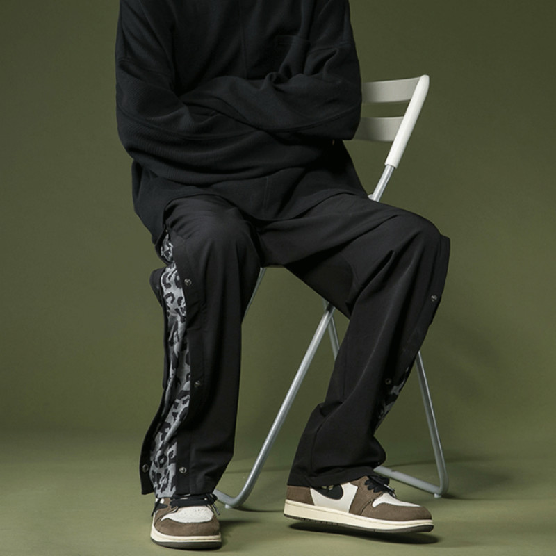 quần ống rộng Họa Tiết Da Báo Cá Tính Cho Nam | BigBuy360 - bigbuy360.vn