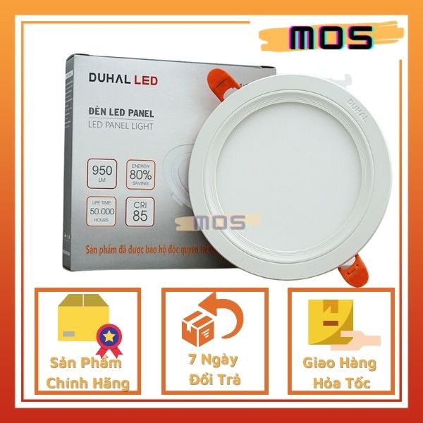 Đèn led âm trần Duhal hàng chính hãng 6w/9w/12w [Bh 1 đổi 1]  -Mos Shop