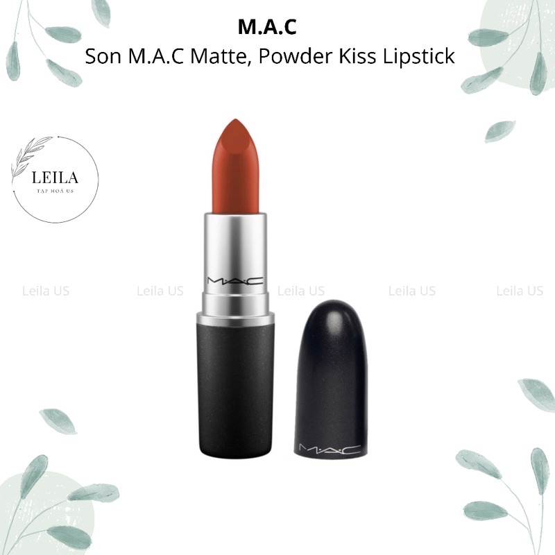 [Bill US] Son thỏi Mac dòng Matte, Powder Lipstick fullsize