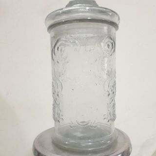 Bình ngâm rượu trụ rồng thủy tinh cao cấp 8L cao 36cm