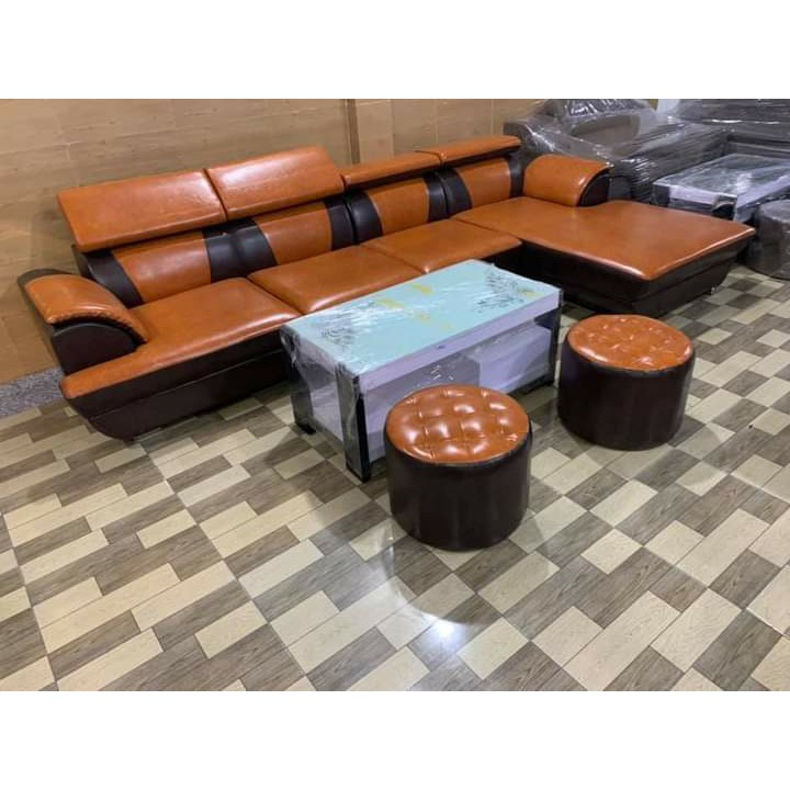 Bộ Sofa góc chữ L Adora cao cấp- Khung gỗ dầu- kháng nước cực tốt