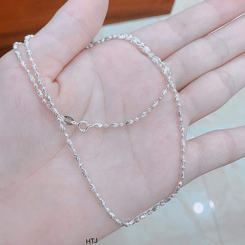 Dây chuyền bi bạc