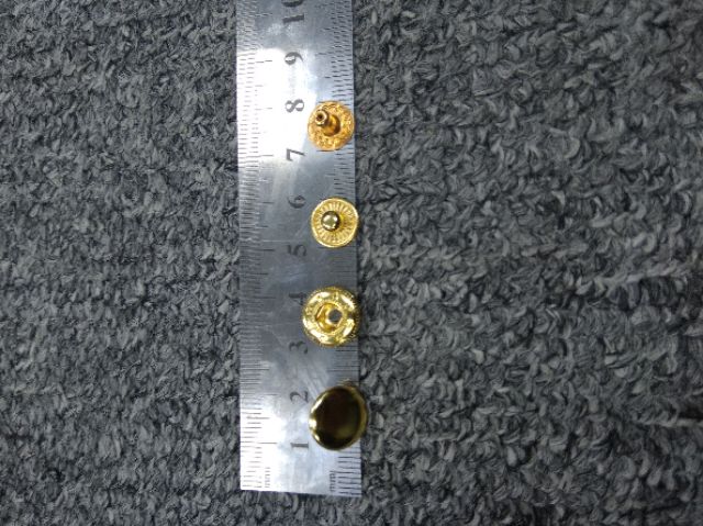 10 bộ nút bóp đồng thau 12.5mm, 4 chi tiết2
