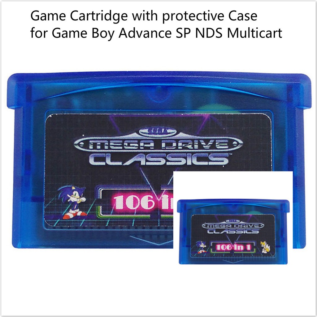 Hệ thống trò chơi GBA SMS 106 trong 1 SEGA Master Advance SP NDS