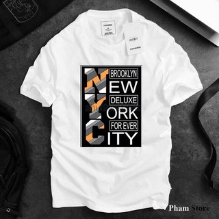áo thun nam, áo trắng New York cao cấp ( mới )
